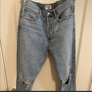 AGOLDE Jamie High Rise in Shakedown